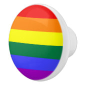 Rainbow-Pride-Flagge Keramikknauf (Rechts)