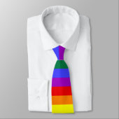 Rainbow-Pride-Flagge Krawatte (Gebunden)
