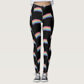 Rainbow-Pride-Flagge Leggings (Vorderseite)