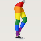 Rainbow-Pride-Flagge Leggings (Rechts)