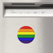 Rainbow-Pride-Flagge Magnet (In Situ (Geschirrspüler))