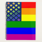 Rainbow-Pride-Flagge Planer (Vorderseite)