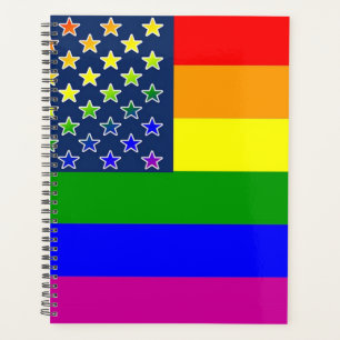 Rainbow-Pride-Flagge Planer