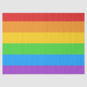 Rainbow-Pride-Flagge Seidenpapier (Vorderseite)