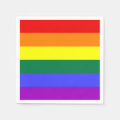 Rainbow-Pride-Flagge Serviette (Vorderseite)