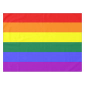 Rainbow-Pride-Flagge Tischdecke (Vorderseite (Horizontal))