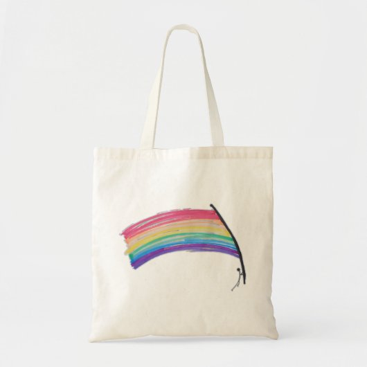 Rainbow-Pride-Flagge Tragetasche (Vorne)