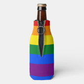 Rainbow Pride Flaschenkühler (Flasche Rückseite)