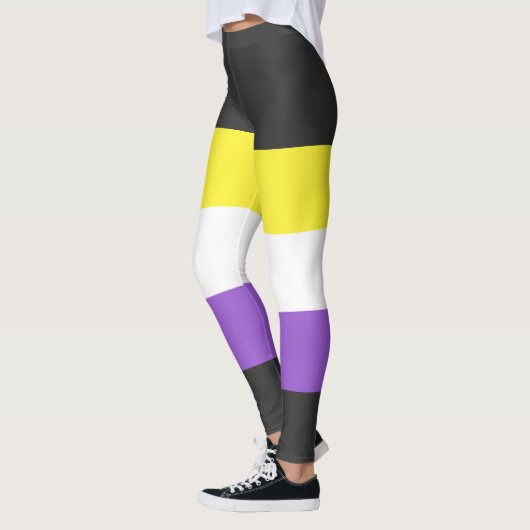 Rainbow Pride für nichtbinäre Flag Leggings (Links)