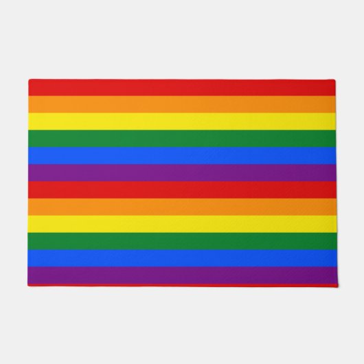 Rainbow Pride Fußmatte (Vorderseite)
