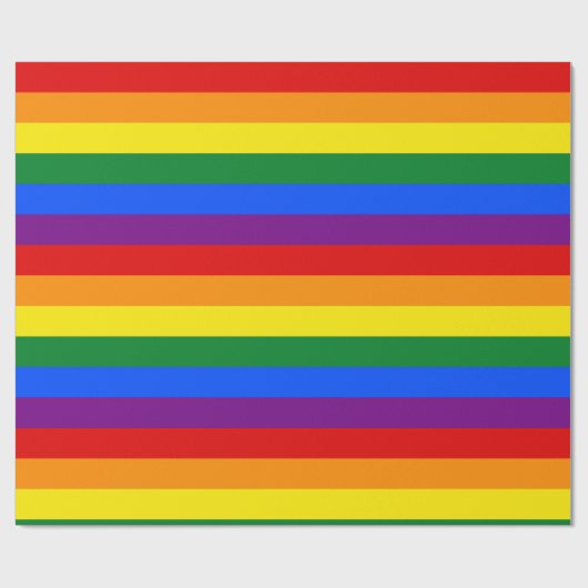 Rainbow Pride Geschenkpapier (Flach)