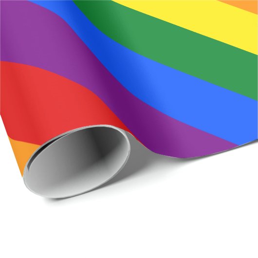 Rainbow Pride Geschenkpapier (Rolleneckpunkt)