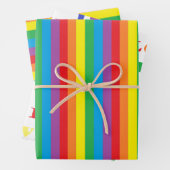 ‚Rainbow Pride‘ Geschenkpapier Set (Beispiel)