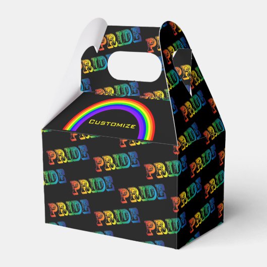 Rainbow Pride Gevor Box Geschenkschachtel (Vorderseite)