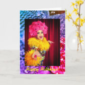 Rainbow Pride "Happy Holiday" Card Karte (Gelbe Blume)