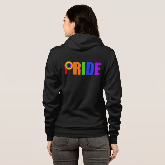 Rainbow PRIDE Hoodie (Schwarz voll)