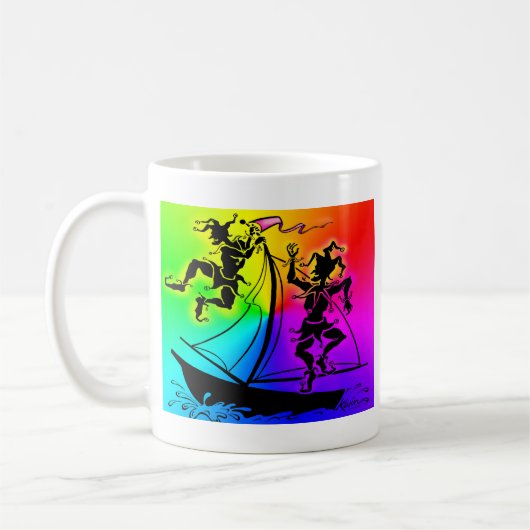 Rainbow Pride Kaffeetasse (Links)
