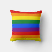 Rainbow Pride Kissen (Vorderseite)
