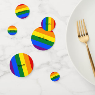 Rainbow Pride Konfetti