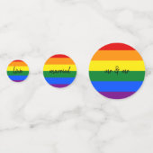 Rainbow Pride Konfetti (Vorderseiten)