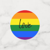 Rainbow Pride Konfetti (Klein Vorderseite)