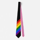 Rainbow Pride Krawatte (Vorderseite)
