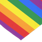 Rainbow Pride Kurzer Tischläufer (Ecke)
