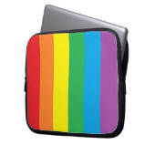 ‚Rainbow Pride‘ Laptopschutzhülle (Vorderseite Links)