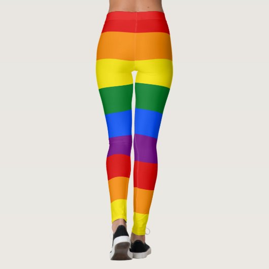 Rainbow Pride Leggings (Rückseite)