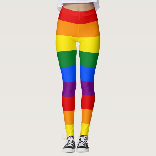 Rainbow Pride Leggings (Vorderseite)