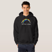 Rainbow Pride lgbtq I Am Null Gender 1 Hoodie (Vorne ganz)