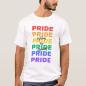Rainbow Pride LGBTQ-Kampf für Gleichheit und T - S T-Shirt (Vorderseite)