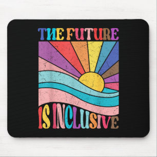 Rainbow Pride Lgbtq Zukunft ist integrative sozial Mousepad
