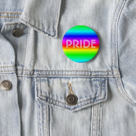 Rainbow Pride LGBTQIA Button (Beispiel)