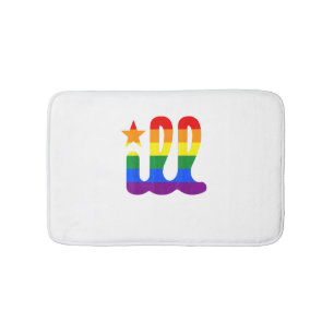 Rainbow Pride Liebe Philadelphia Philly Gay Pri Badematte
