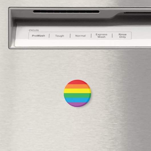 ‚Rainbow Pride‘ Magnet (In Situ (Geschirrspüler))