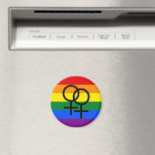 Rainbow Pride Magnet (In Situ (Geschirrspüler))