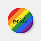 Rainbow Pride Magnet (Vorne)