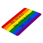 Rainbow Pride Magnet (Linke Seite)