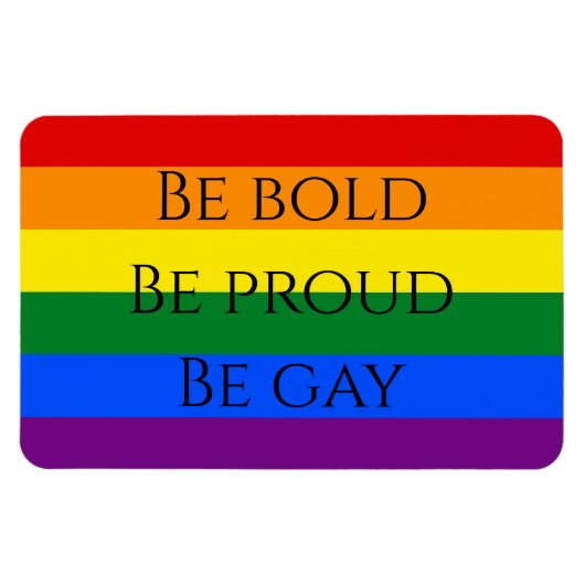 Rainbow Pride Magnet (Horizontal)