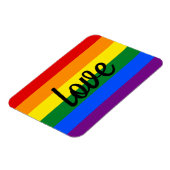 Rainbow Pride Magnet (Linke Seite)