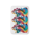 Rainbow Pride Mermaid Thunder_Cove Badematte (Vorderseite Vertikal)