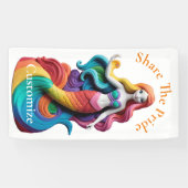 Rainbow Pride Mermaid Thunder_Cove Banner (Horizontal)