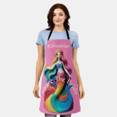 Rainbow Pride Mermaid Thunder_Cove Schürze (Getragen)
