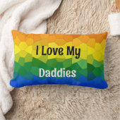 Rainbow Pride Mosaic Flag Kissen (Decke)