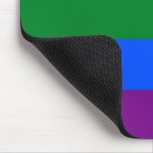 Rainbow Pride Mouse Pad Mousepad (Ecke)