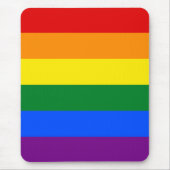Rainbow Pride Mouse Pad Mousepad (Vorne)