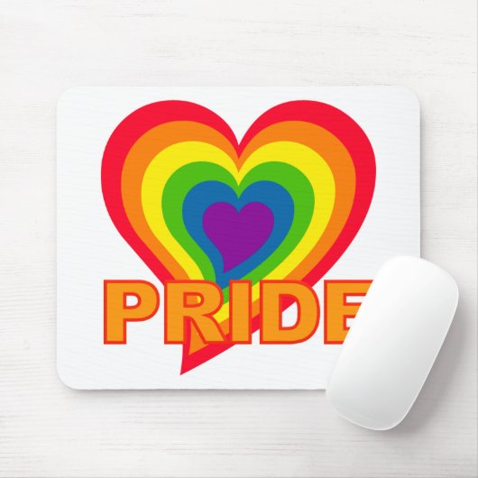 Rainbow Pride mousepad (Mit Mouse)