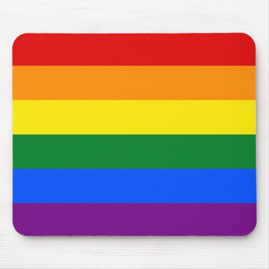 Rainbow Pride Mousepad (Vorne)