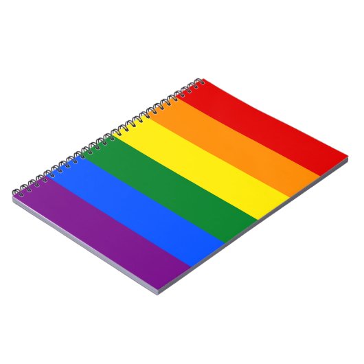 Rainbow Pride Notizblock (Linke Seite)